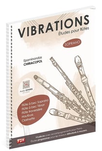 Vibrations : Études pour flûtes
