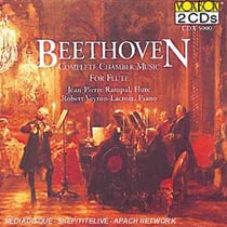 Ludwig Van Beethoven : Intégrale De La Musique Pour Flute