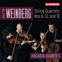 Weinberg: String Quartets Vol. 4