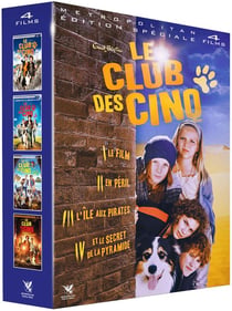 Le Club des Cinq - Intégrale 4 films : Le Club des 5 - Le Film + Le Club des 5 en péril + Le Club des 5 : L'île des pirates + Le Club des 5 et le Secret de la Pyramide