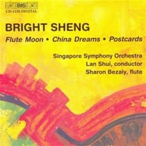 Flute moon - China dream - postcards