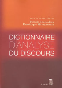 Dictionnaire d'analyse du discours