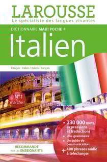 Dictionnaire Larousse maxi poche + - français-italien / italien-français