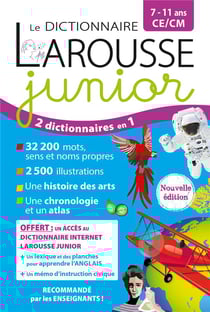 Le dictionnaire Larousse junior