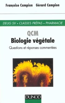 Qcm - biologie vegetale