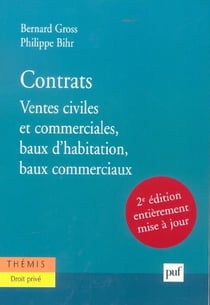 Contrats. Tome 1 : Ventes civiles