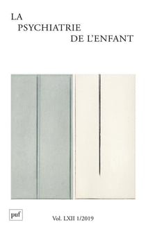 Psychiatrie de l'enfant 2019, vol.62, n.1