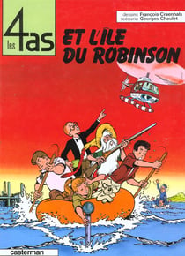 Les 4 as - t09 - les 4 as et l'ile du robinson
