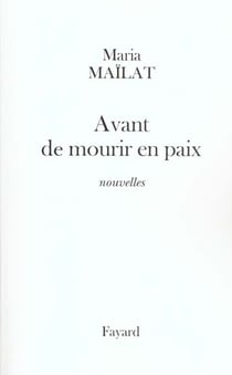 Avant de mourir en paix : nouvelles