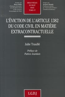 L'éviction de l'article 1382 du code civil en matière extracontractuelle
