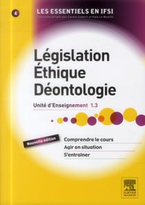 Législation, éthique, déontologie - ue 1.3 (2e édition)