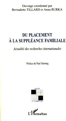 Du placement à la suppléance familiale - actualité des recherches internationales
