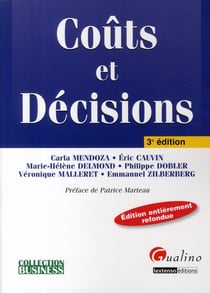 Coûts et décisions (3e édition)