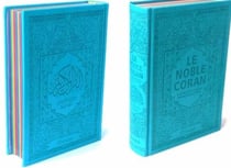 Noble Coran avec pages arc-en-ciel - rainbow