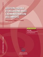 Gestion fiscale et relations avec l'administration des impôts t.2 - processus 3 - 2e année BTS comptabilité et gestion des organisations - énoncé - pochette (4e édition)