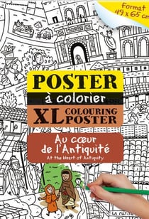 Au coeur de l'antiquité poster coloriage