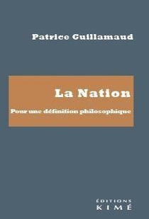 La nation, pour une definition philosophique