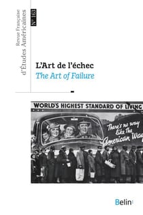 Revue française d'études américaines n.163 : l'art de l'échec