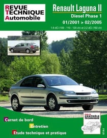 Renault laguna ii - diesel phase 1, 01-2001 > 02-2005