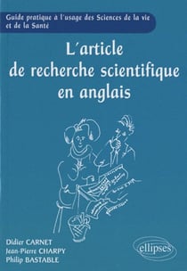 L'article de recherche scientifique en anglais