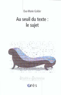 Au seuil du texte, le sujet