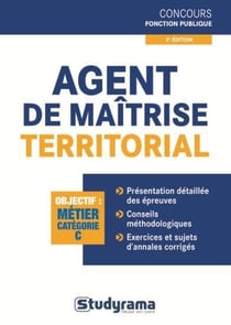 Agent de maitrise territorial - catégorie c (2e édition)
