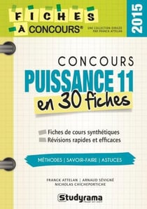 Concours puissance 11 en 30 fiches