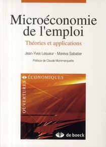 Microéconomie de l'emploi - théories et applications