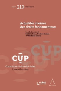 Actualités choisies des droits fondamentaux : tome 210 (1re édition)