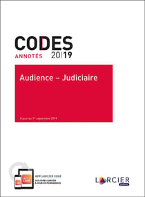 CODE ANNOTE - AUDIENCE - JUDICIAIRE 2019