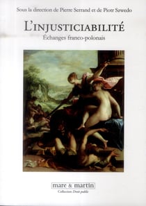 L'injusticiabilité - échanges franco-polonais