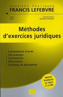 Méthodes d'exercices juridiques