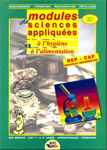 Modules de sciences appliquees a l'hygiene et a alimentation version eleve