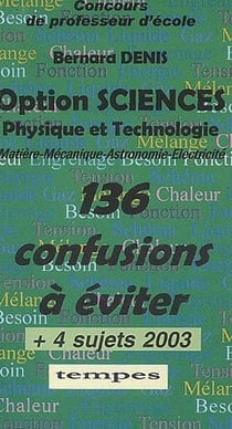 Option sciences physiques et technologie : 136 confusions à éviter