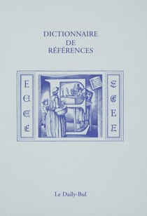 Dictionnaire de références e