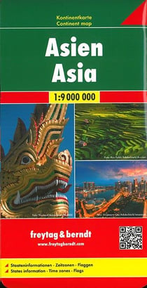 Kontinentkarte : Asie