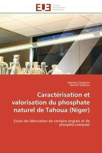 Caracterisation et valorisation du phosphate naturel de tahoua (niger) - essais de fabrication de ce