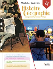 Mes fiches d'activités : histoire géographie