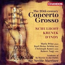 Le concerto grosso au vingtieme siecle