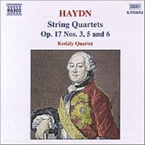 String Quartets Opus 17 N 3, 5, 6