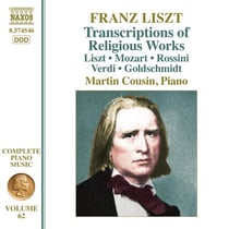 Complete Piano Music, Vol. 62: Transcriptions of Religious Works