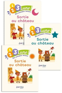 1, 2, 3 Lune ! : premières lectures : sortie au château (édition 2022)