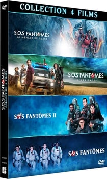 S.O.S fantômes - Coffret Collection 4 films : S.O.S fantômes + S.O.S fantômes II + S.O.S fantômes : L'Héritage + S.O.S. Fantômes : La Menace de glace