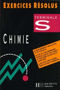 Exercices resolus chimie terminale s