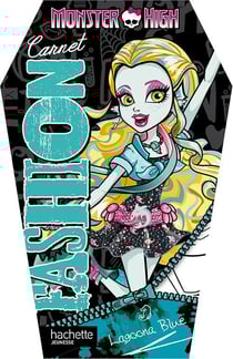 Carnet fashion monster high - lagoona blue