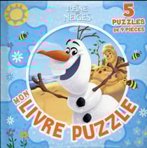 Olaf, mon petit livre puzzle (9 pièces)