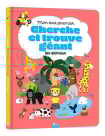 Cherche et trouve : Mon tout premier cherche et trouve géant : Les animaux