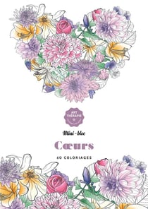 Les minis-blocs d'Art-thérapie Coeurs