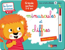 Les Livres-Ardoises : Minuscules Et Chiffres - Grande Section - 5/6 Ans