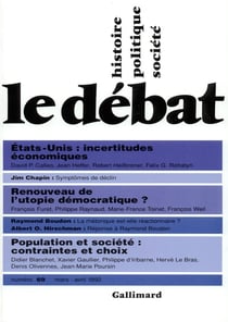 Revue le débat t.69 - mars 1992